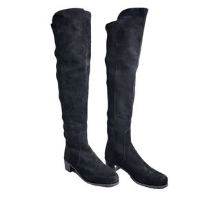 STUART WEITZMAN Suede Reserve Over-The-Knee Boots size 5